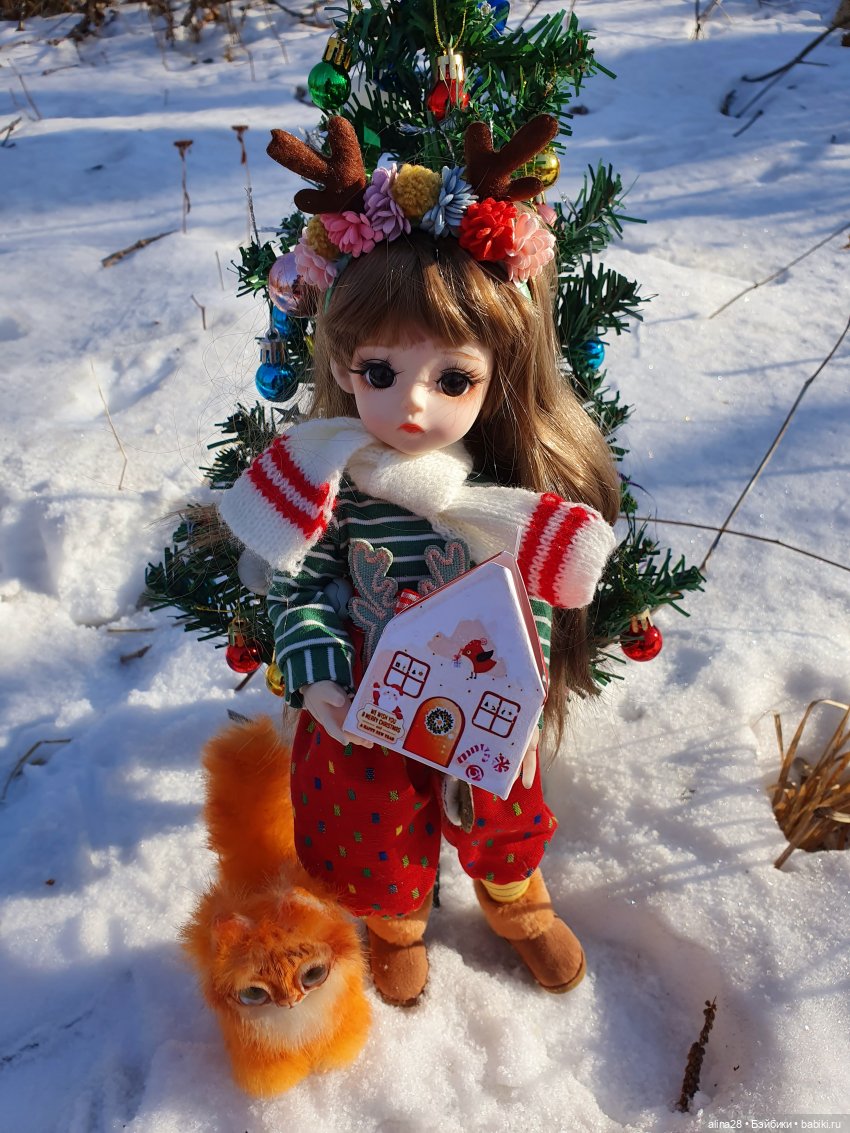 Как Мизуки Рождественским эльфом работала (фото 8)