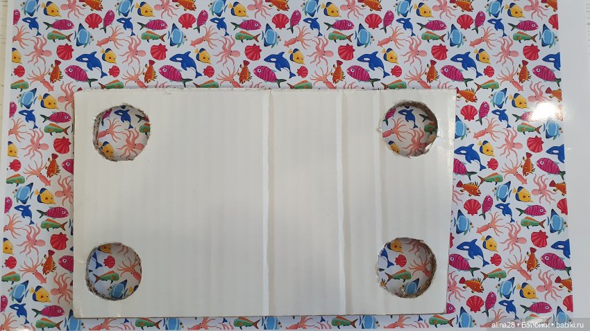 Столик из картона — Кукольная мебель своими руками: МК (фото 2)