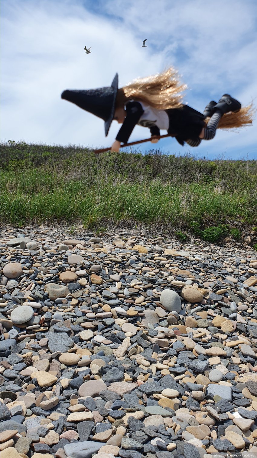 Как Юми учила летать на метле