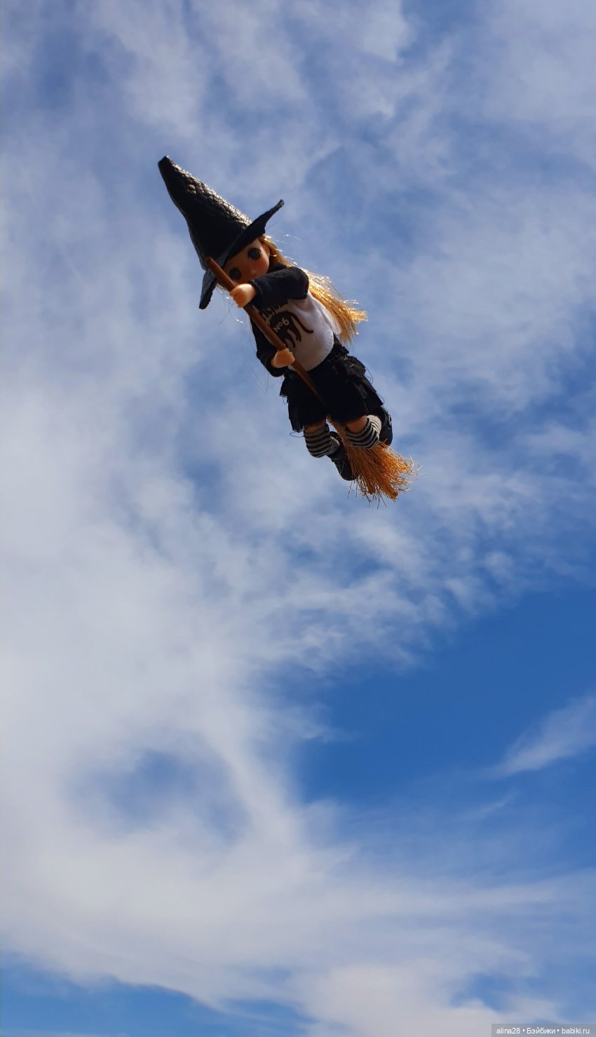 Как Юми учила летать на метле