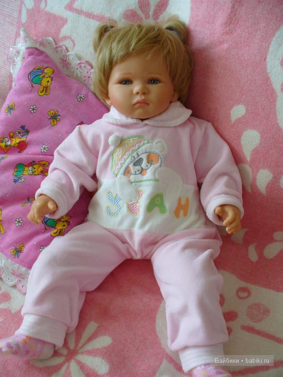 Малышка Николь - первый день дома. Кукла Poaola Reina