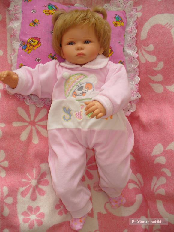 Малышка Николь - первый день дома. Кукла Poala Reina