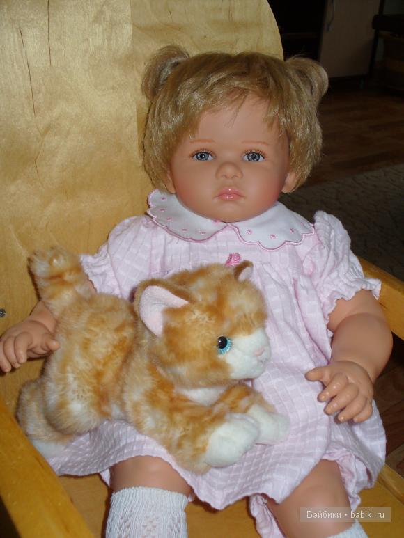 Малышка Николь - первый день дома. Кукла Poaola Reina