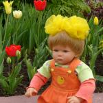 Мама сшила мне штаны, или Николь на прогулке. Кукла Паола Рейна