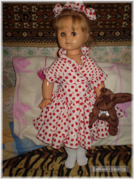 Новенькое платьице для куклы (фото 3)