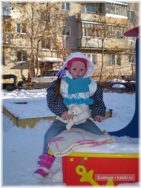 Зимняя прогулка! Кукла реборн Алианна (фото 9)