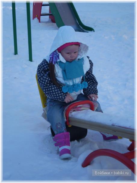 Зимняя прогулка! Кукла реборн Алианна (фото 10)