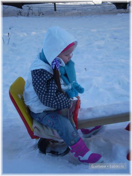 Зимняя прогулка! Кукла реборн Алианна