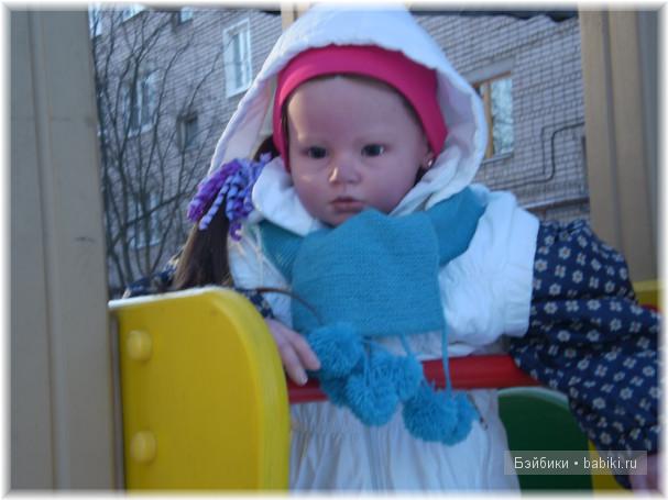 Зимняя прогулка! Кукла реборн Алианна (фото 6)