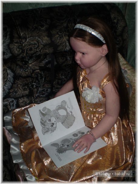 Сияния золота! Праздничное платья для Алианны своими руками