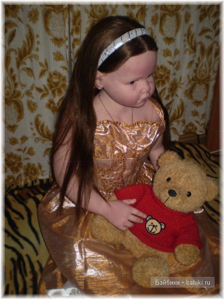 Сияния золота! Праздничное платья для Алианны своими руками