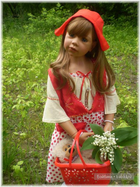 Аланна в роли Красной шапочки