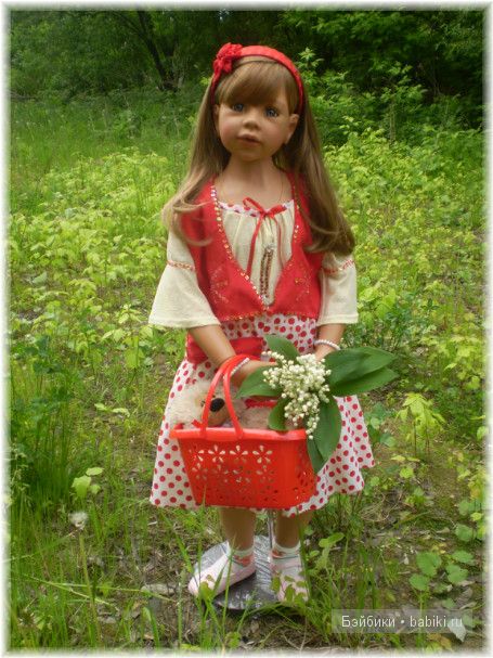 Аланна в роли Красной шапочки