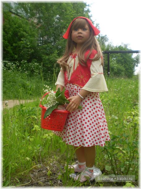 Аланна в роли Красной шапочки