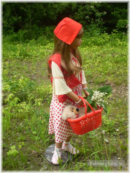 Аланна в роли Красной шапочки