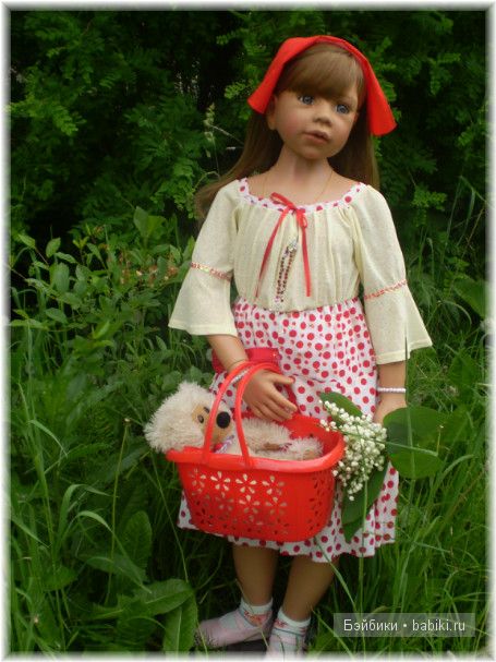 Аланна в роли Красной шапочки