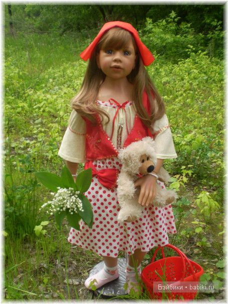 Аланна в роли Красной шапочки