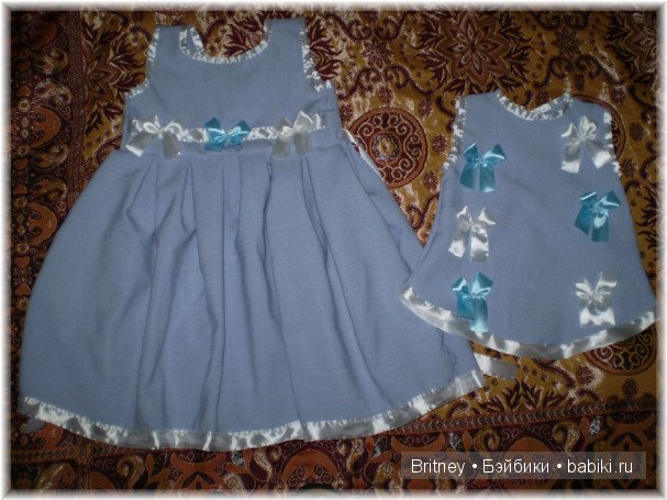 платья для кукол своими руками