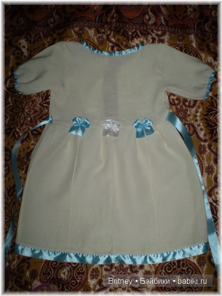 платья для кукол своими руками