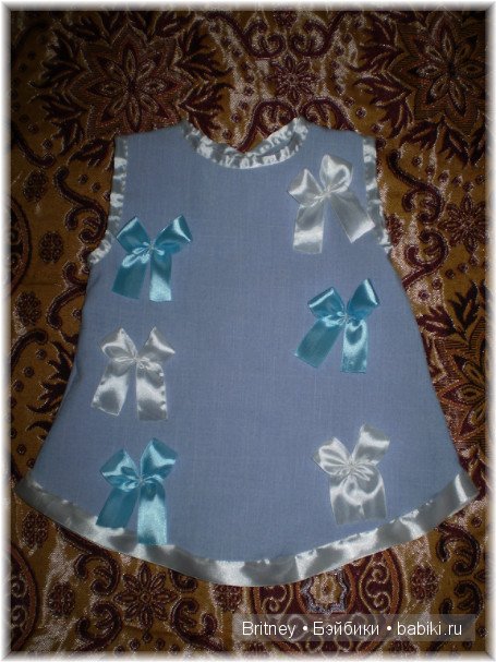 платья для кукол своими руками