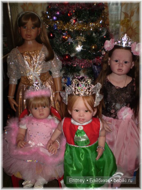 Новогодние праздники — Домашние коллекции кукол: фото собраний