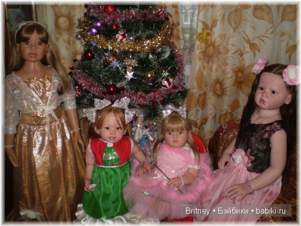 Новогодние праздники — Домашние коллекции кукол: фото собраний