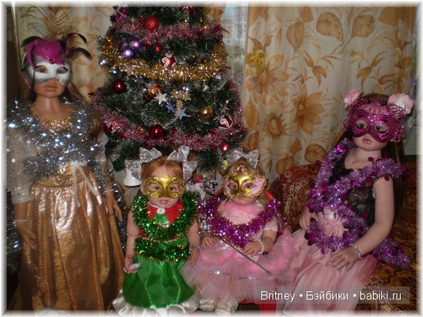 Новогодние праздники — Домашние коллекции кукол: фото собраний