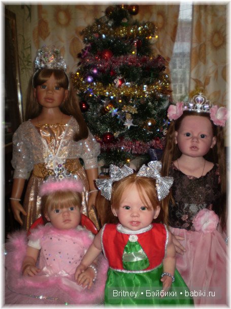 Новогодние праздники — Домашние коллекции кукол: фото собраний
