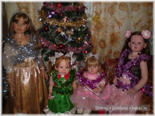 Новогодние праздники — Домашние коллекции кукол: фото собраний