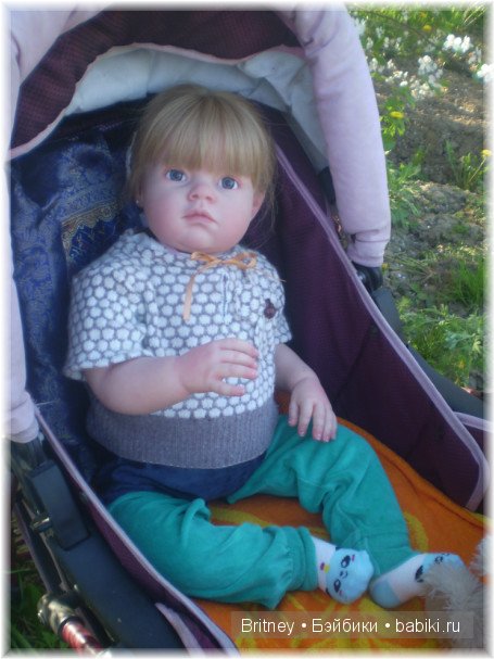 День на даче! Кукла реборн Розалия