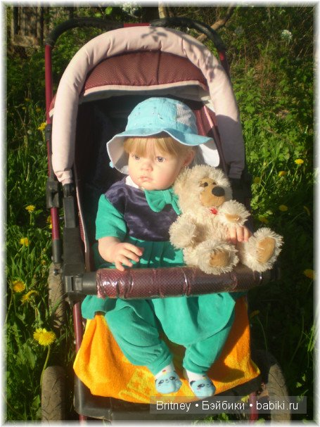 День на даче! Кукла реборн Розалия