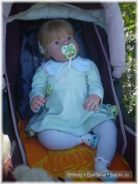 День на даче! Кукла реборн Розалия