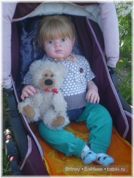 День на даче! Кукла реборн Розалия
