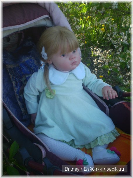 День на даче! Кукла реборн Розалия
