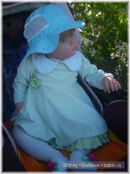 День на даче! Кукла реборн Розалия