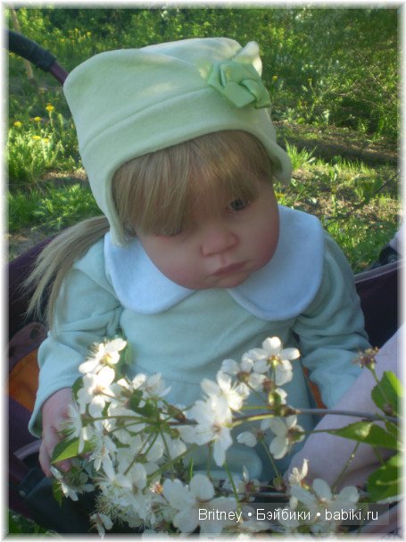 День на даче! Кукла реборн Розалия