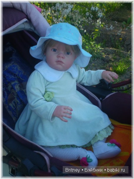 День на даче! Кукла реборн Розалия