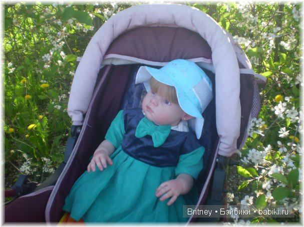 День на даче! Кукла реборн Розалия