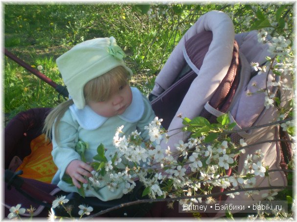 День на даче! Кукла реборн Розалия