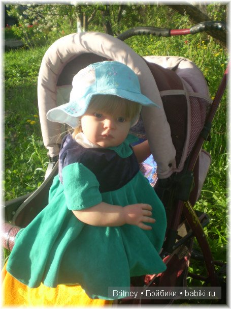 День на даче! Кукла реборн Розалия