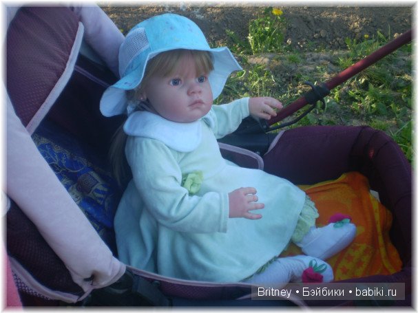 День на даче! Кукла реборн Розалия