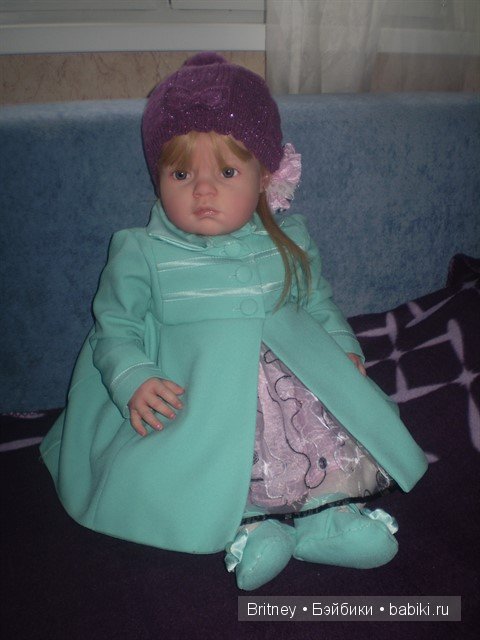 Новый наряд для малышки реборн Розалии
