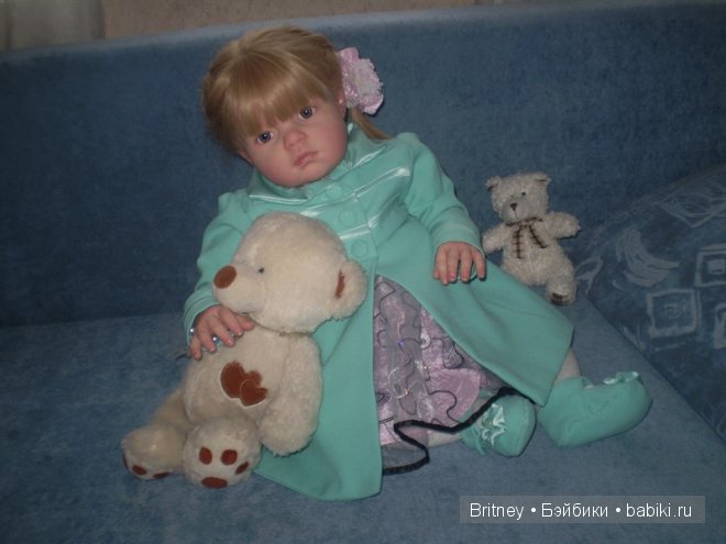 Новый наряд для малышки реборн Розалии