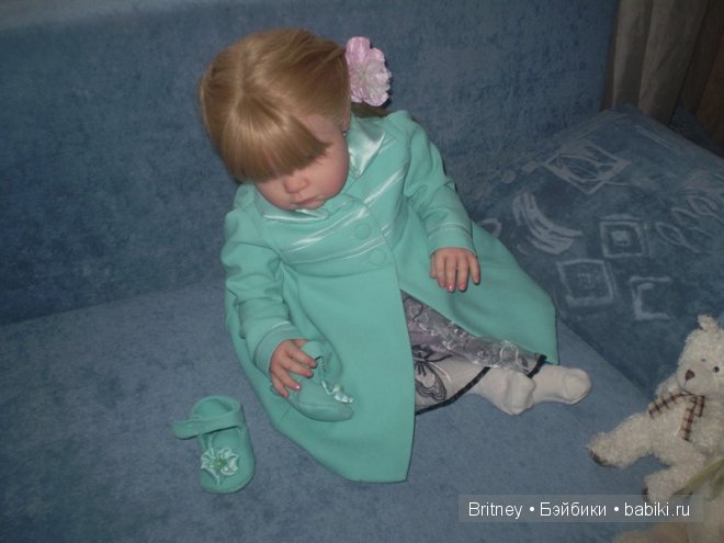 Новый наряд для малышки реборн Розалии