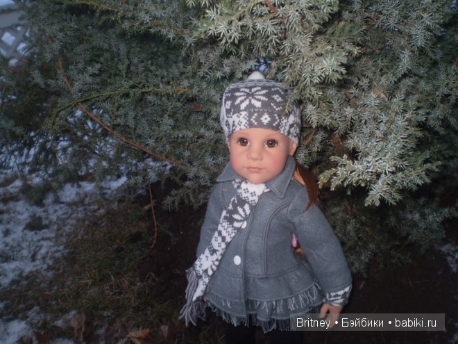 Медина в парке. Кукла Готц