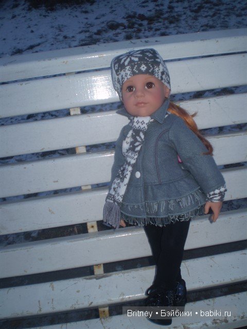 Медина в парке. Кукла Готц