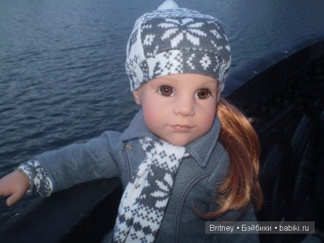 Медина в парке. Кукла Готц