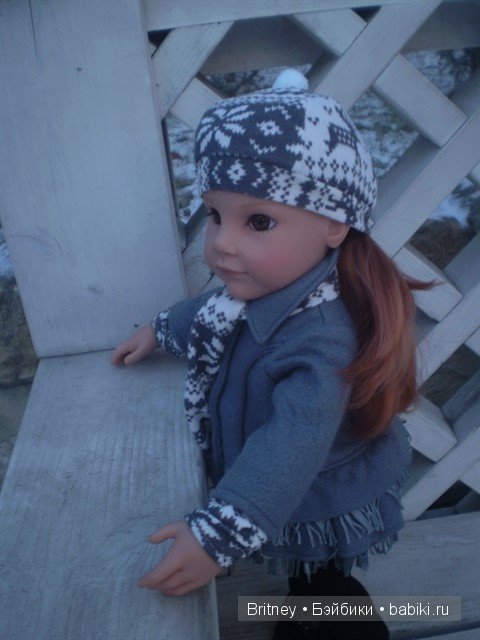 Медина в парке. Кукла Готц