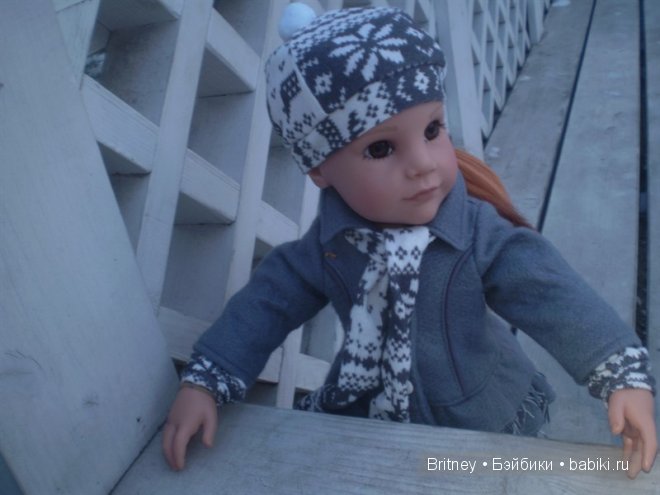 Медина в парке. Кукла Готц