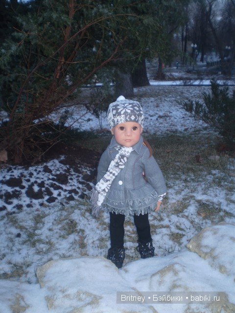 Медина в парке. Кукла Готц